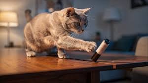 Why Do Cats Push Objects Off Tables?